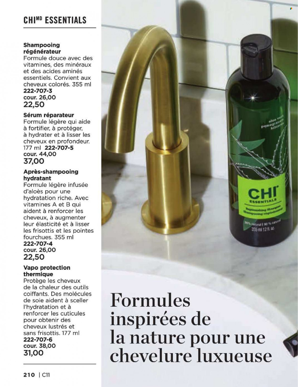 thumbnail - Circulaire Avon - Produits soldés - shampooing, sérum. Page 210.