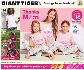 Giant Tiger Flyer - April 27, 2022 - May 03, 2022.