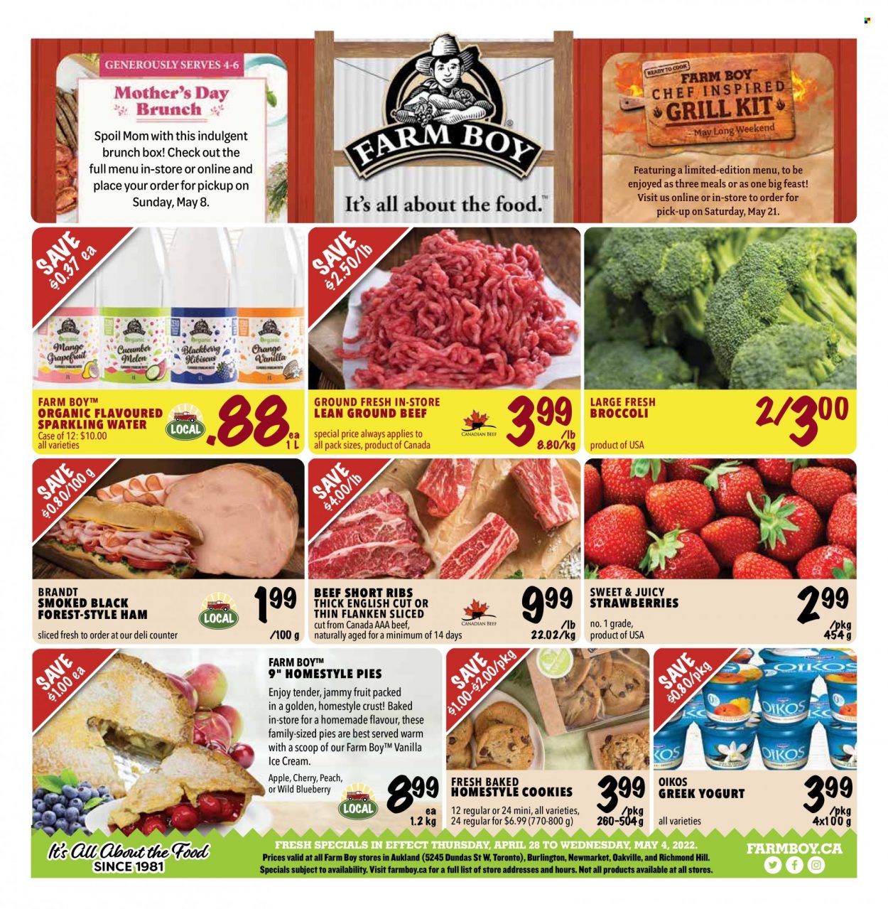 Farm Boy flyer - April 28, 2022 - May 04, 2022. Page 1