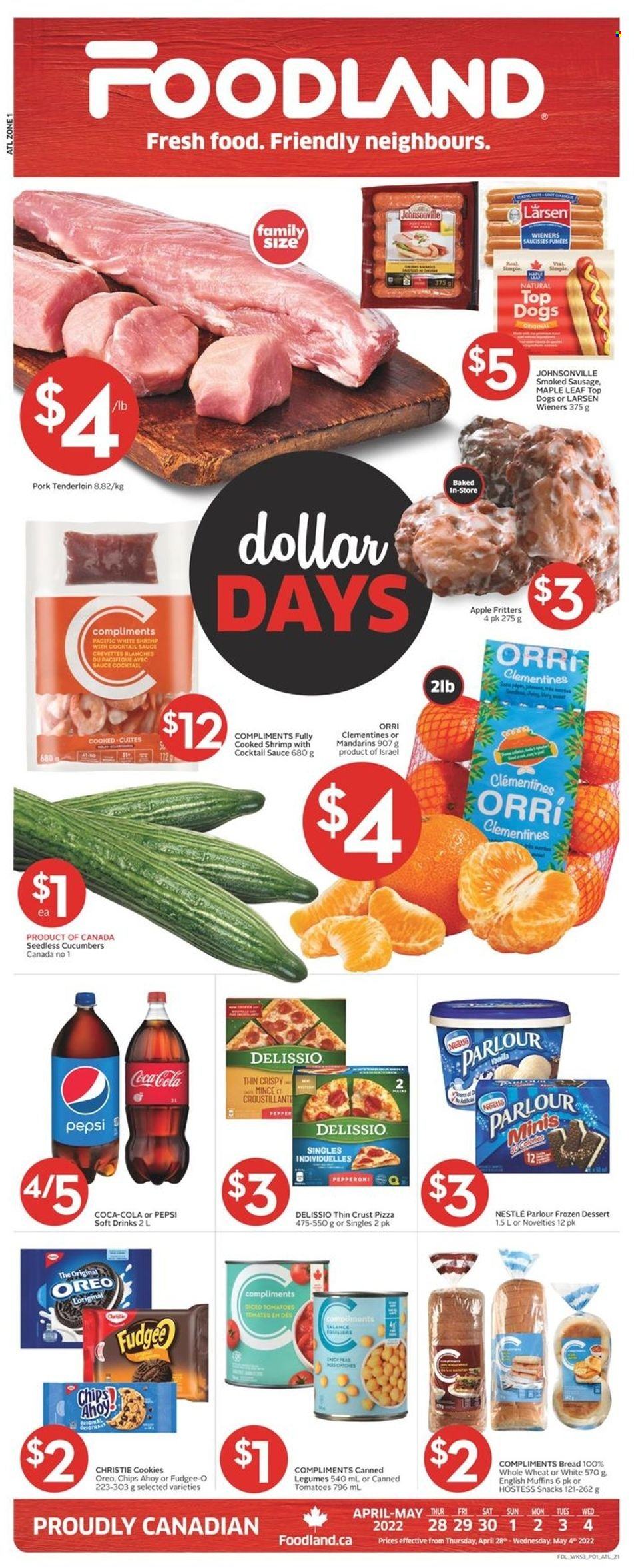 Foodland flyer - April 28, 2022 - May 04, 2022. Page 1