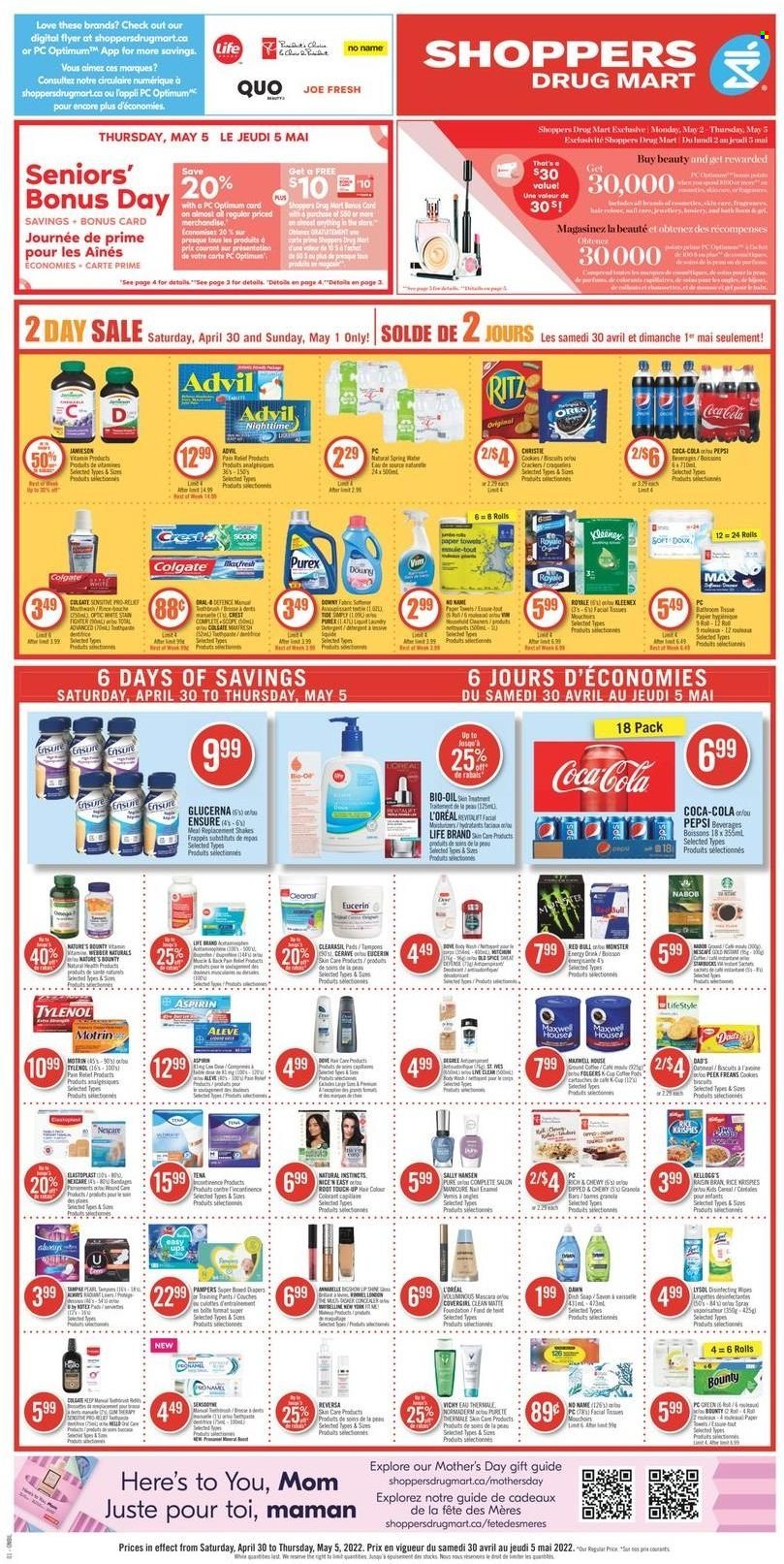 Shoppers Drug Mart flyer - April 30, 2022 - May 05, 2022. Page 1