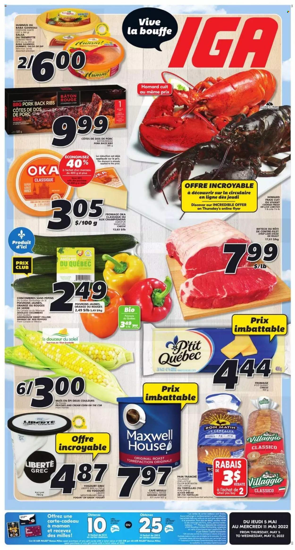 IGA flyer - May 05, 2022 - May 11, 2022. Page 1