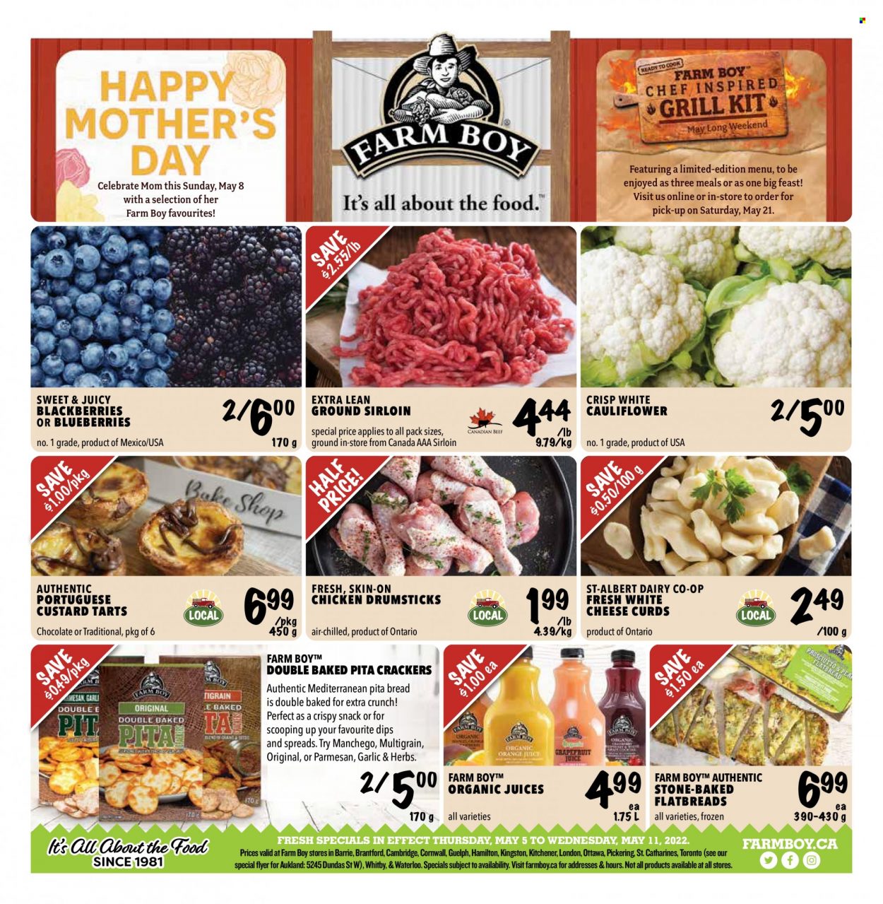 Farm Boy flyer - May 05, 2022 - May 11, 2022. Page 1