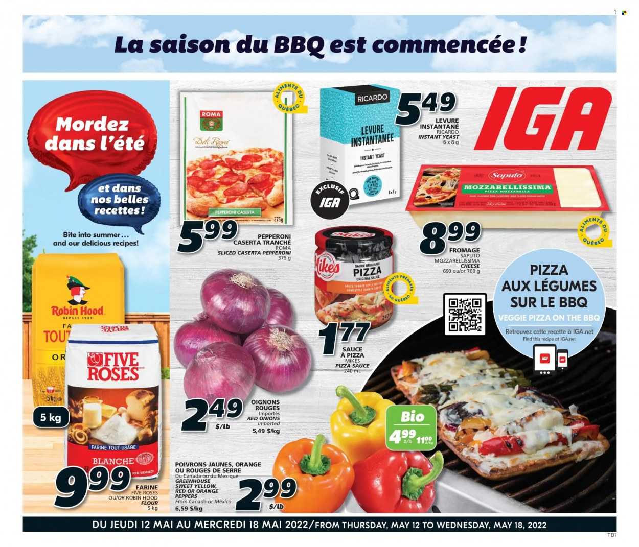 IGA flyer - May 12, 2022 - May 18, 2022. Page 1