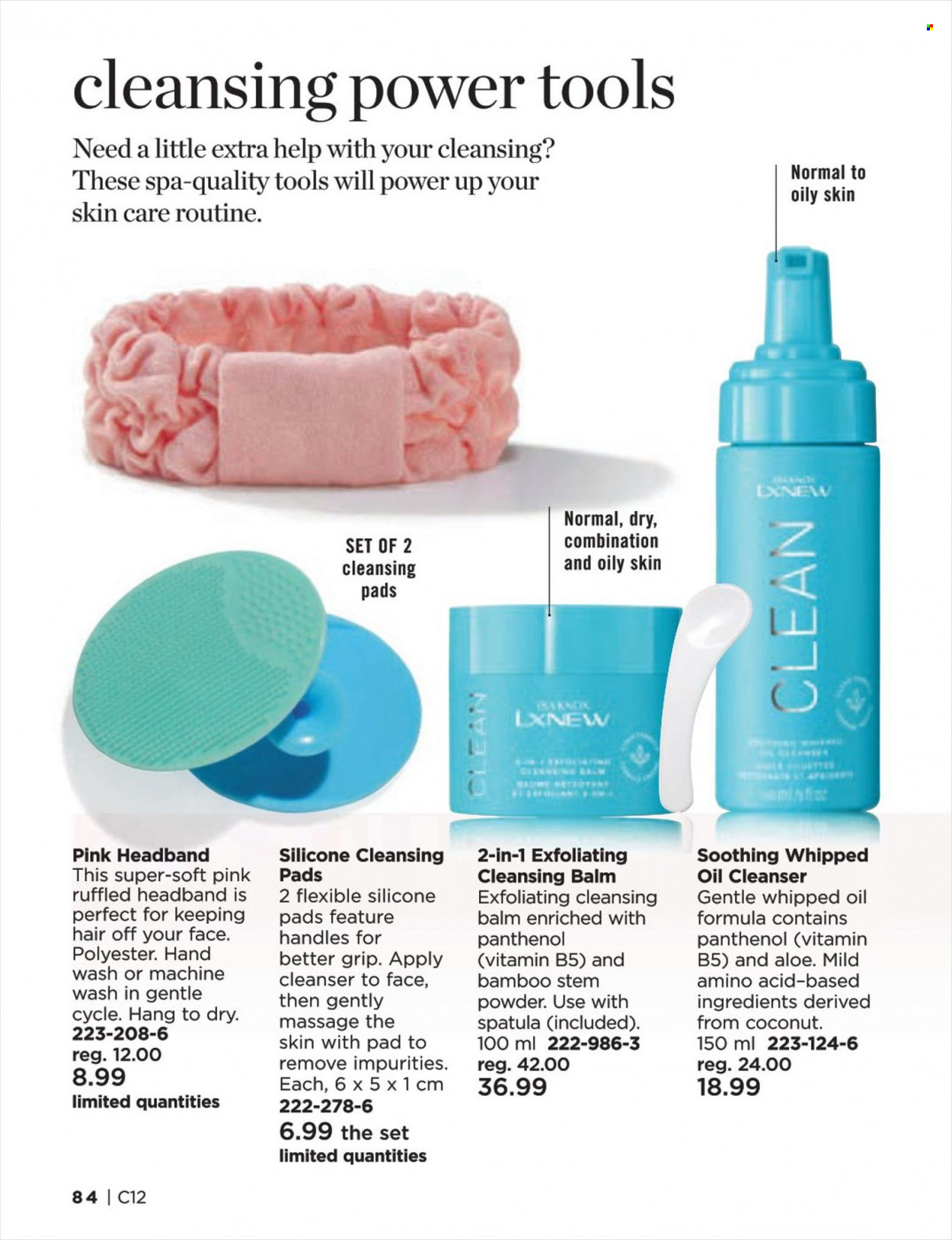 thumbnail - Avon Flyer - Sales products - hand wash, cleanser. Page 84.