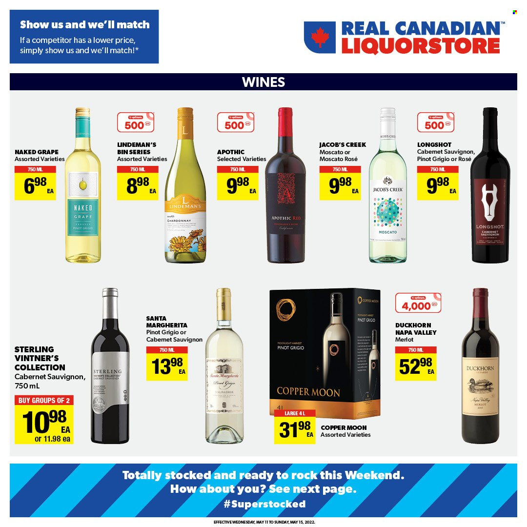 Real Canadian Liquorstore flyer - May 11, 2022 - May 15, 2022. Page 4