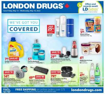 London Drugs Flyer - May 13, 2022 - May 18, 2022.