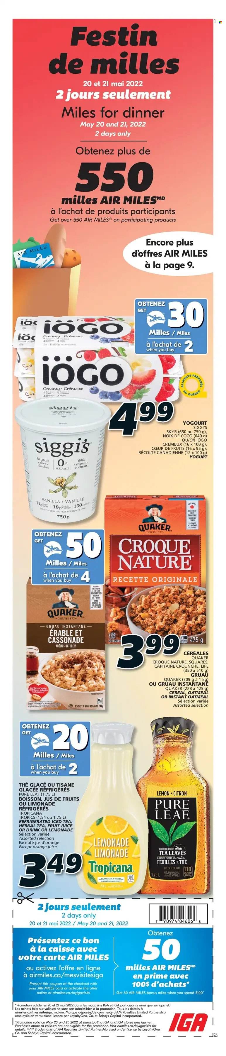 IGA flyer - May 19, 2022 - May 25, 2022. Page 11