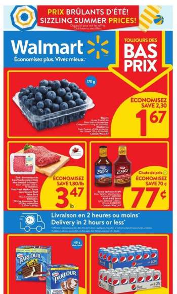 Circulaire Walmart - 19 Mai 2022 - 25 Mai 2022.