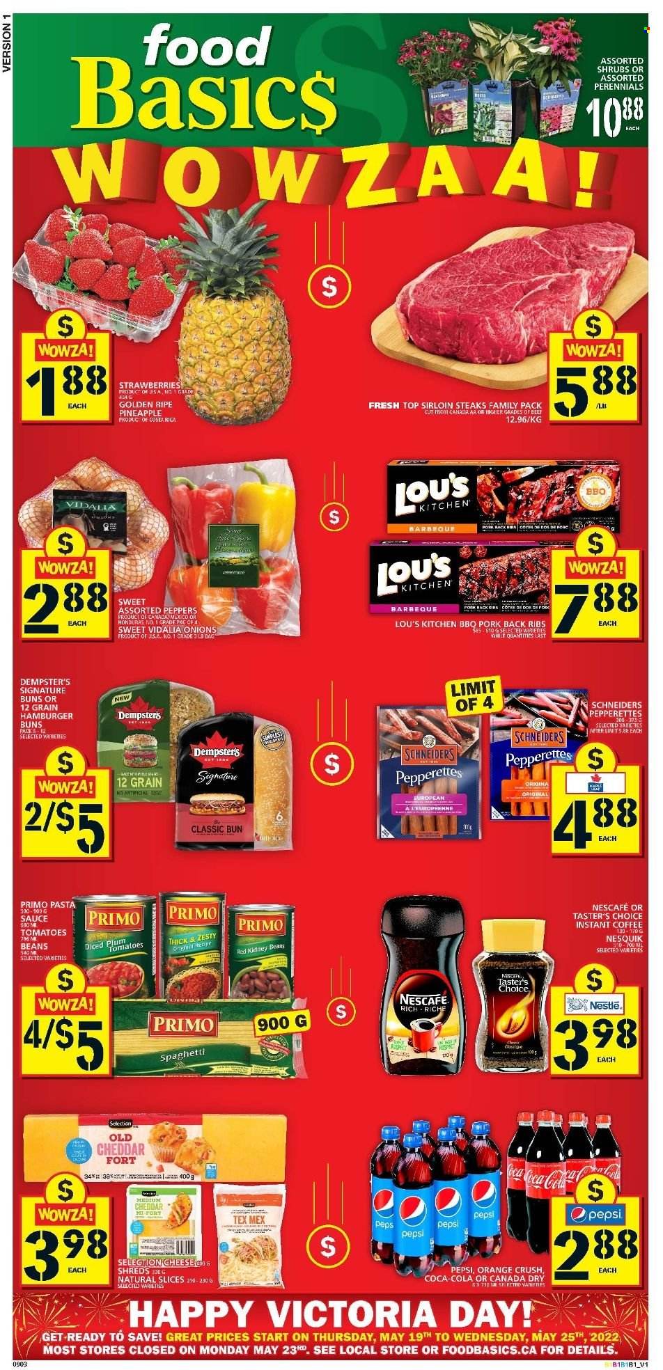 Food Basics flyer - May 19, 2022 - May 25, 2022. Page 1