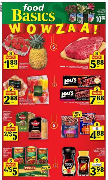 Food Basics Flyer - May 19, 2022 - May 25, 2022.