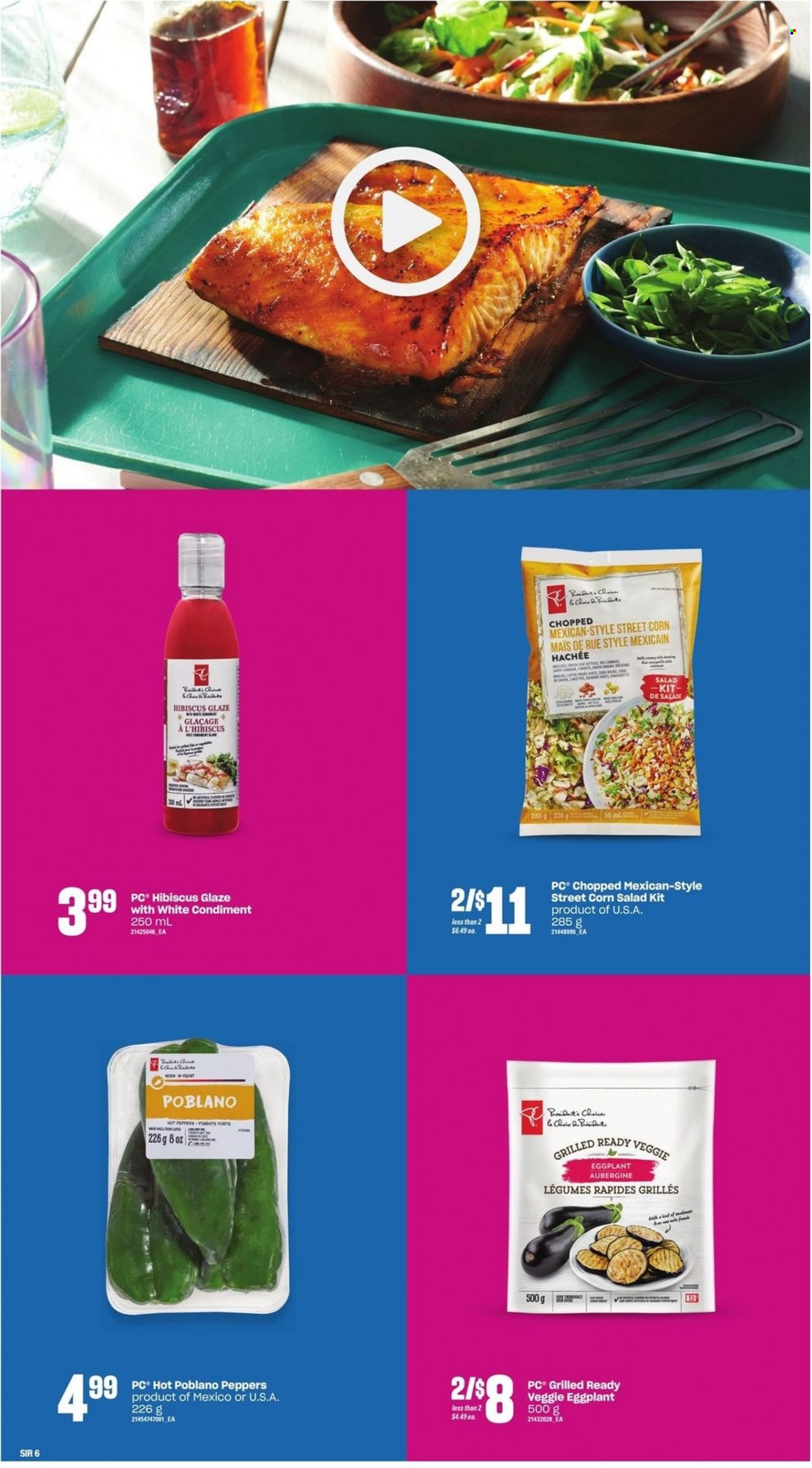 thumbnail - Atlantic Superstore Flyer - May 19, 2022 - July 13, 2022 - Sales products - salad, peppers, eggplant. Page 6.