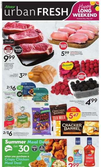 Sobeys Urban Fresh Flyer - May 19, 2022 - May 25, 2022.