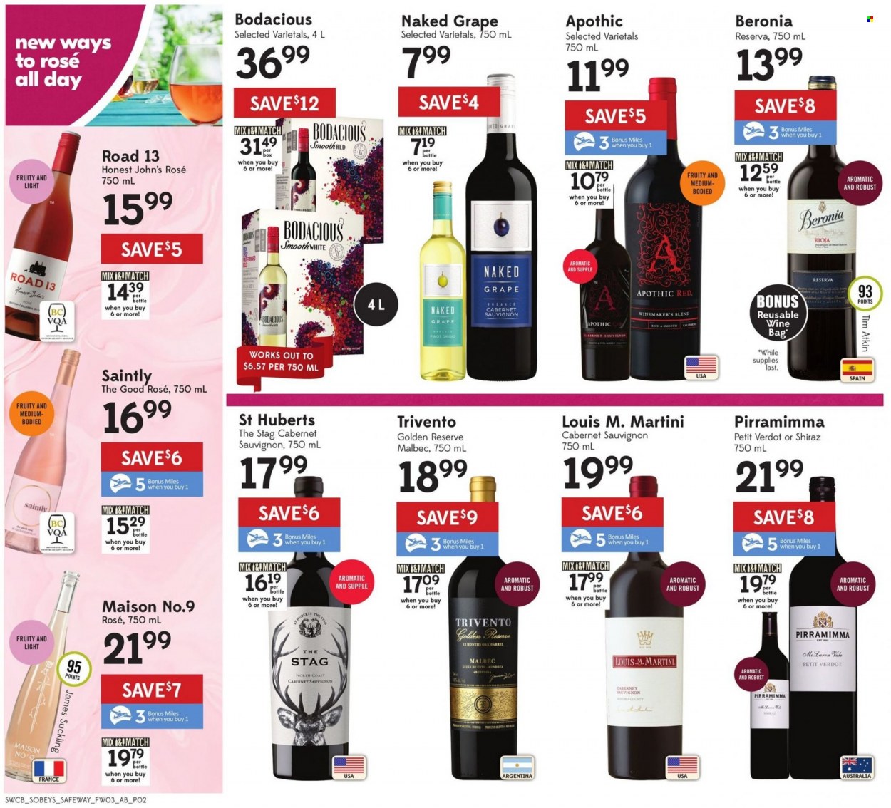 Sobeys Liquor flyer - May 19, 2022 - May 25, 2022. Page 2