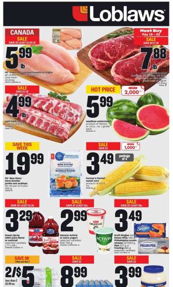 Loblaws Flyer - May 19, 2022 - May 25, 2022.