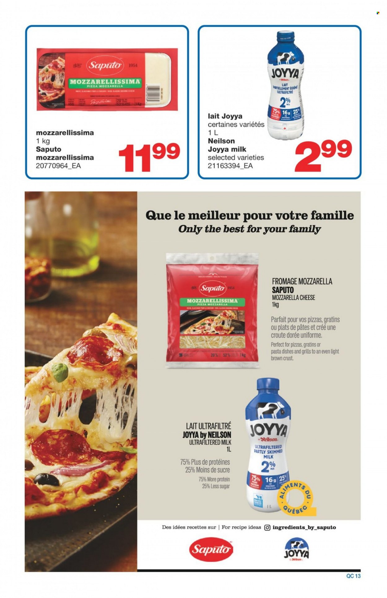 thumbnail - Wholesale Club Flyer - May 19, 2022 - June 08, 2022 - Sales products - pizza, pasta sides, milk. Page 13.