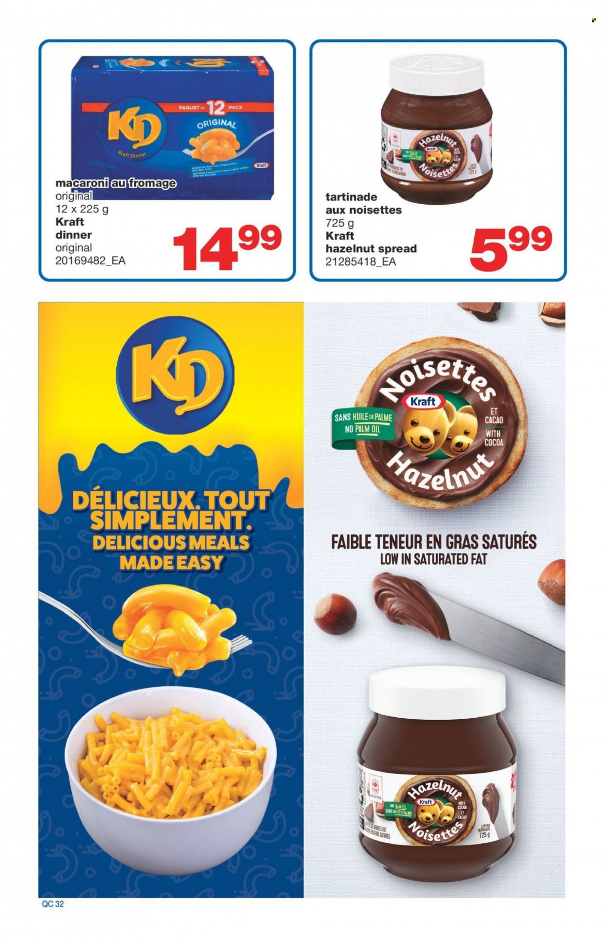 thumbnail - Wholesale Club Flyer - May 19, 2022 - June 08, 2022 - Sales products - macaroni, Kraft®, oil, hazelnut spread. Page 32.