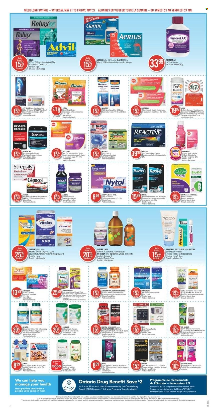 Shoppers Drug Mart flyer - May 21, 2022 - May 27, 2022. Page 2