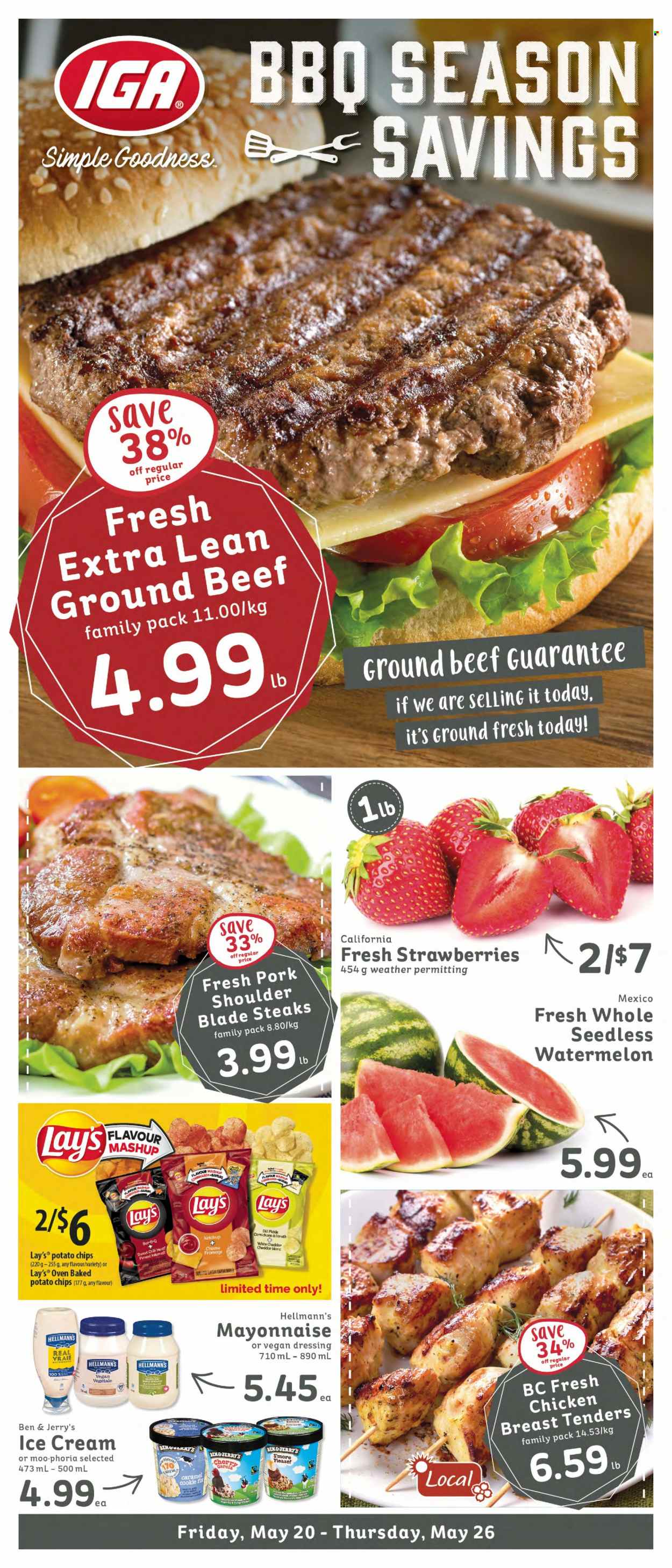IGA Simple Goodness flyer - May 20, 2022 - May 26, 2022. Page 1