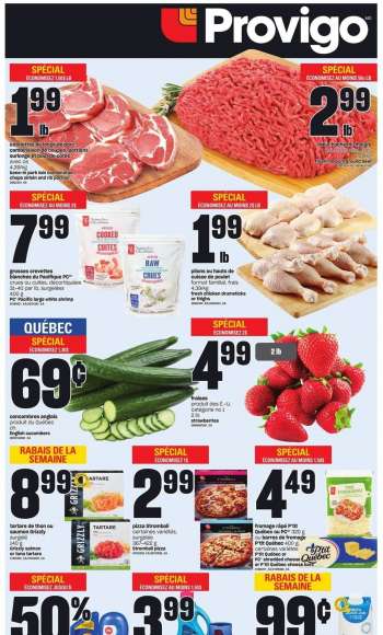 Circulaire Provigo - 26 Mai 2022 - 01 Juin 2022.