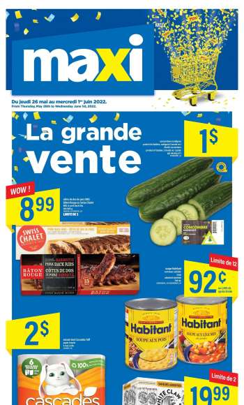 Circulaire Maxi & Cie - 26 Mai 2022 - 01 Juin 2022.