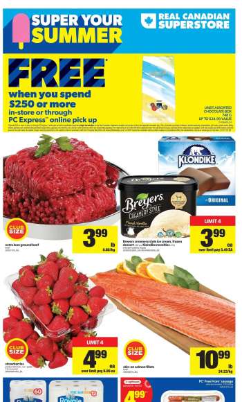 Circulaire Real Canadian Superstore - 26 Mai 2022 - 01 Juin 2022.