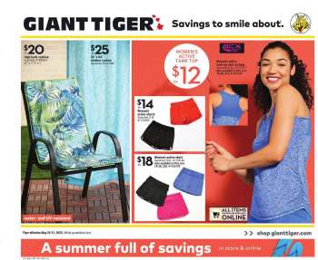 Giant Tiger Flyer - May 25, 2022 - May 31, 2022.