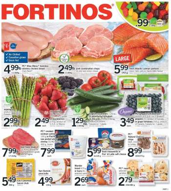 Fortinos Flyer - May 26, 2022 - June 01, 2022.
