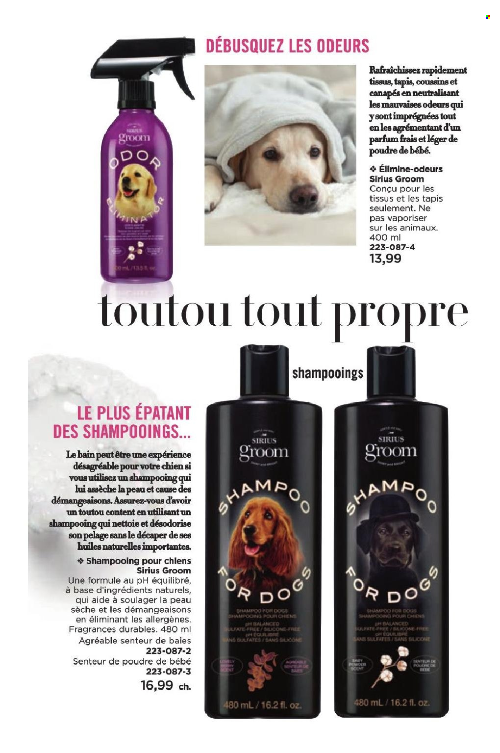 thumbnail - Circulaire Avon - Produits soldés - shampooing. Page 10.
