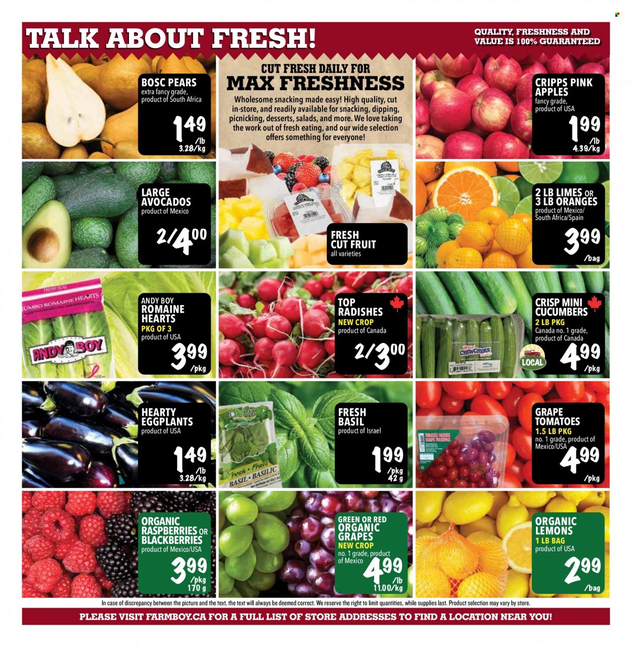 Farm Boy flyer - May 26, 2022 - June 01, 2022. Page 3