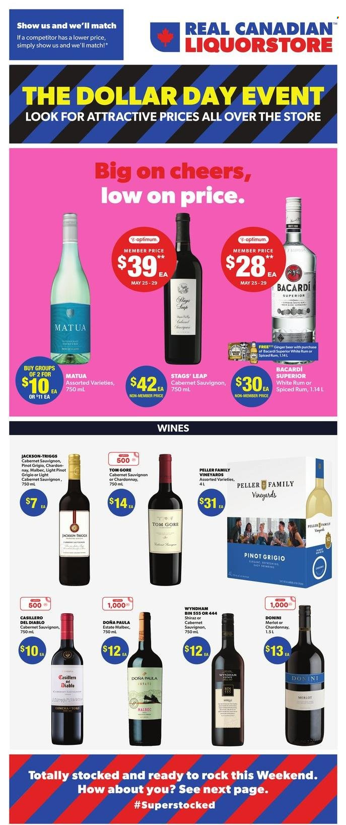 Real Canadian Liquorstore flyer - May 25, 2022 - May 29, 2022. Page 1