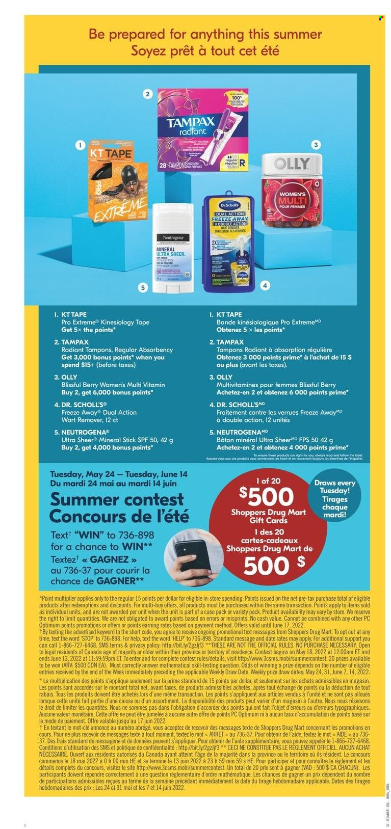 Shoppers Drug Mart flyer - May 28, 2022 - June 03, 2022. Page 20