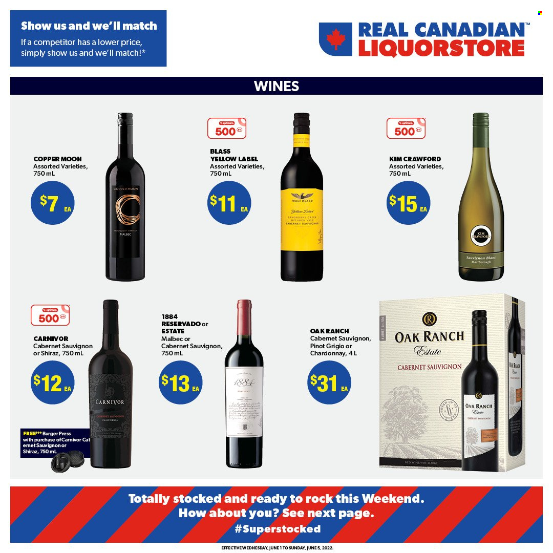 Real Canadian Liquorstore flyer - June 01, 2022 - June 05, 2022. Page 3