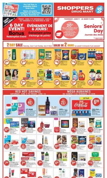 Shoppers Drug Mart Flyer - June 04, 2022 - June 10, 2022.