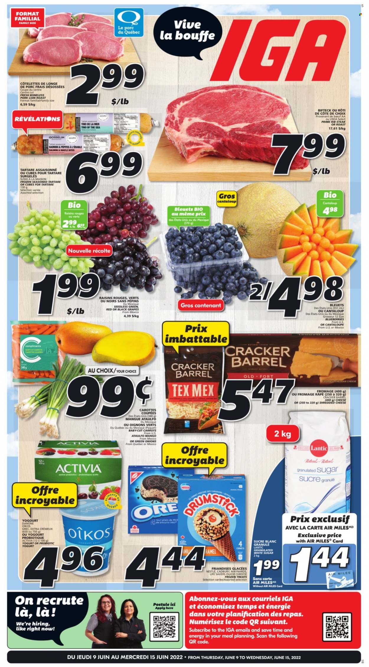 IGA flyer - June 09, 2022 - June 15, 2022. Page 1