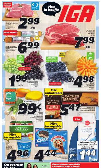 IGA Flyer - June 09, 2022 - June 15, 2022.