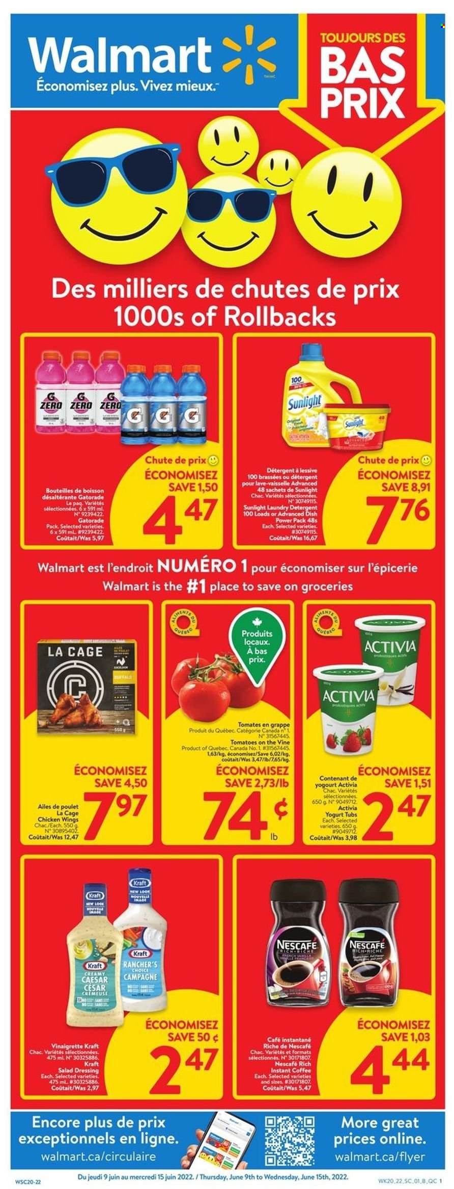 Walmart flyer - June 09, 2022 - June 15, 2022. Page 1