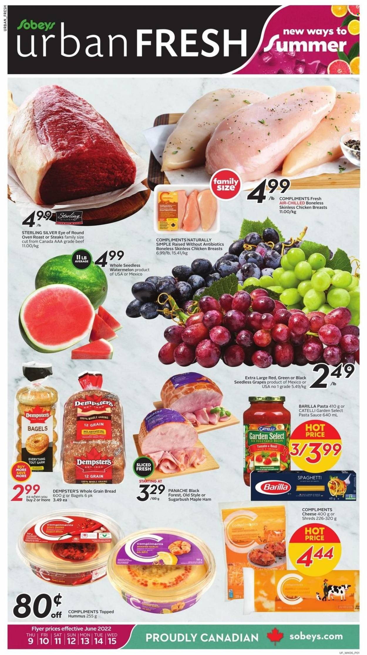 Sobeys Urban Fresh flyer - June 09, 2022 - June 15, 2022. Page 1