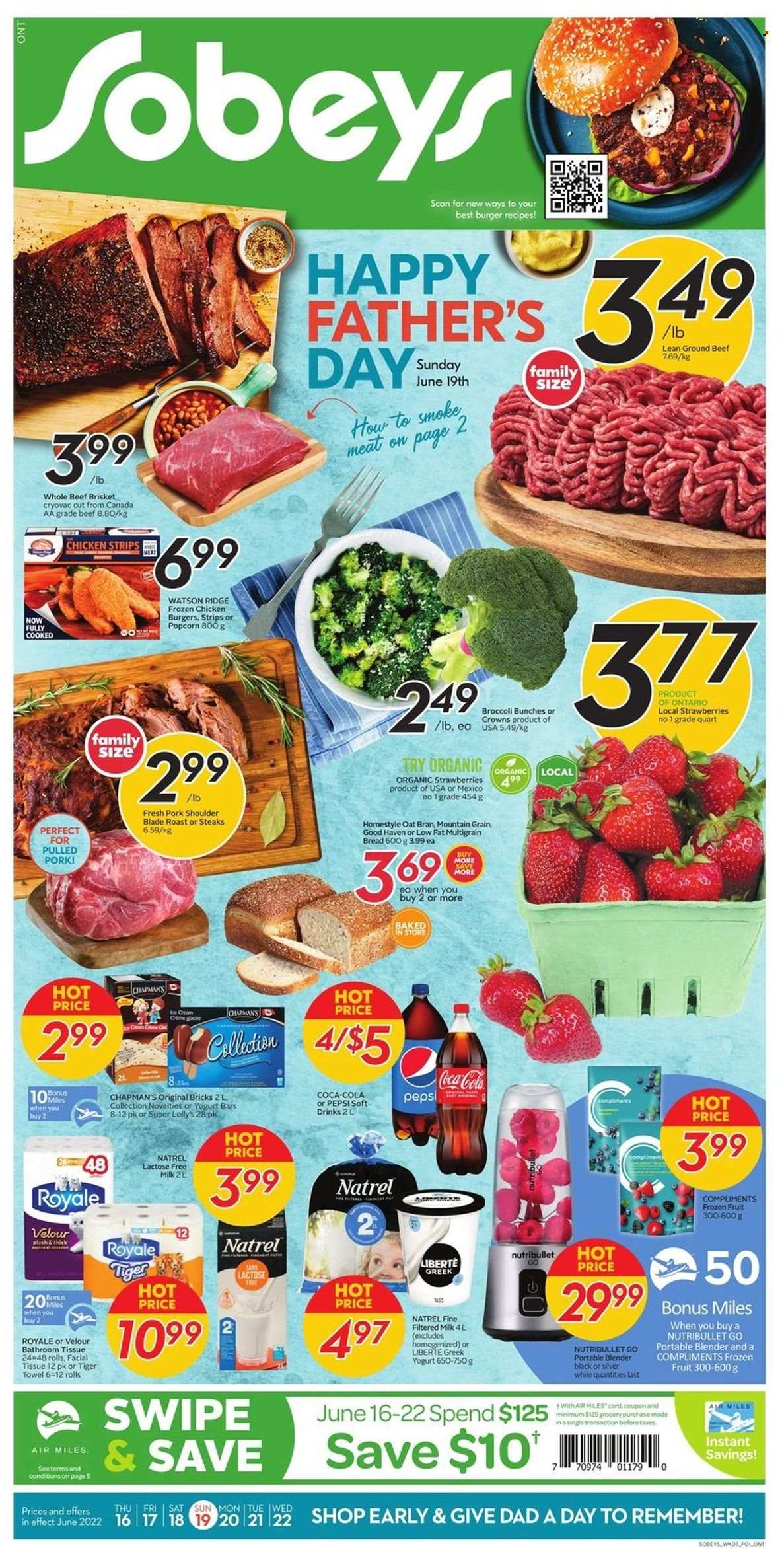 Sobeys flyer - June 16, 2022 - June 22, 2022. Page 1