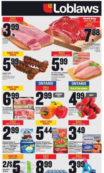 Loblaws Flyer - June 16, 2022 - June 22, 2022.