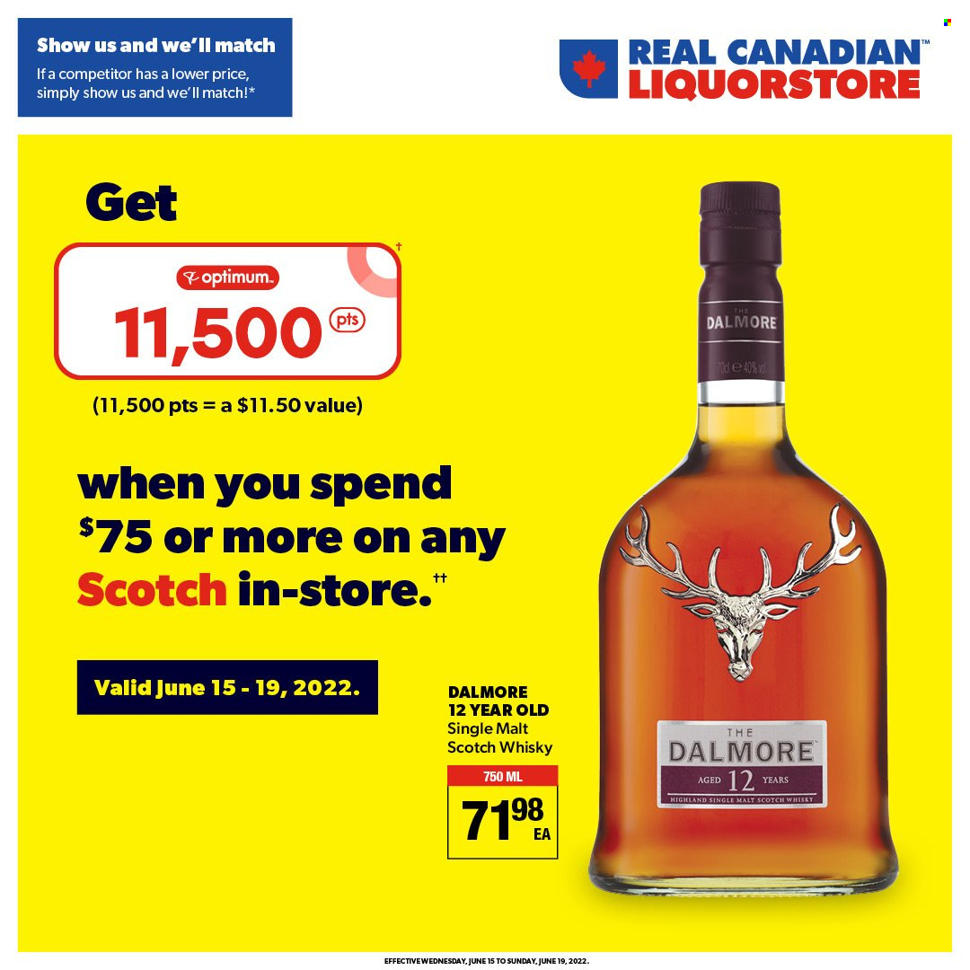 Real Canadian Liquorstore flyer - June 15, 2022 - June 19, 2022. Page 1