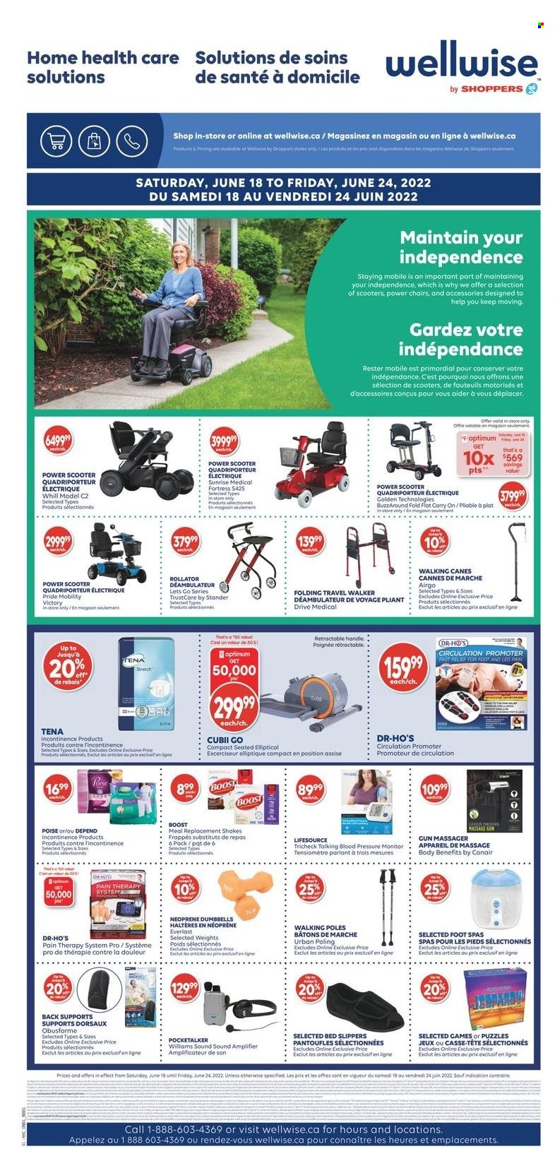 Shoppers Drug Mart flyer - June 18, 2022 - June 23, 2022. Page 14
