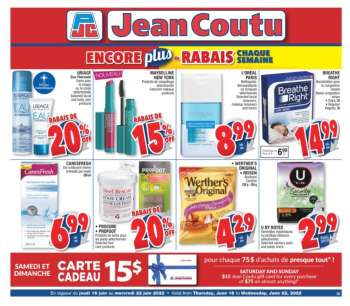 Circulaire Jean Coutu