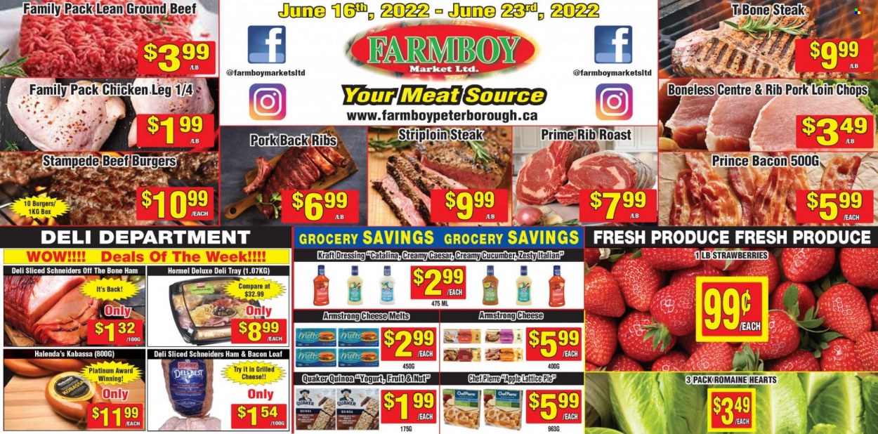 Farm Boy flyer - June 16, 2022 - June 23, 2022. Page 1