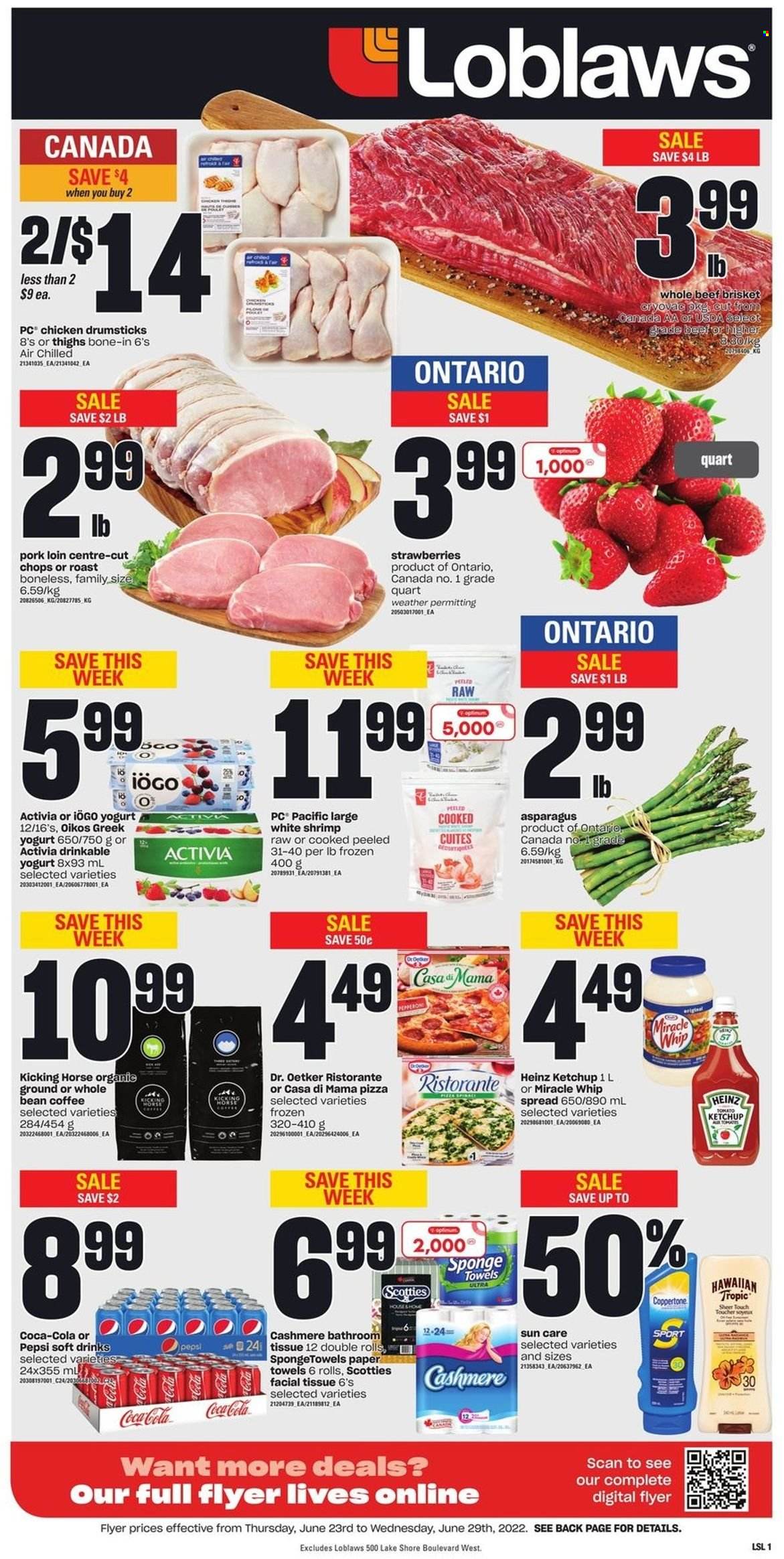 Loblaws flyer - June 23, 2022 - June 29, 2022. Page 1
