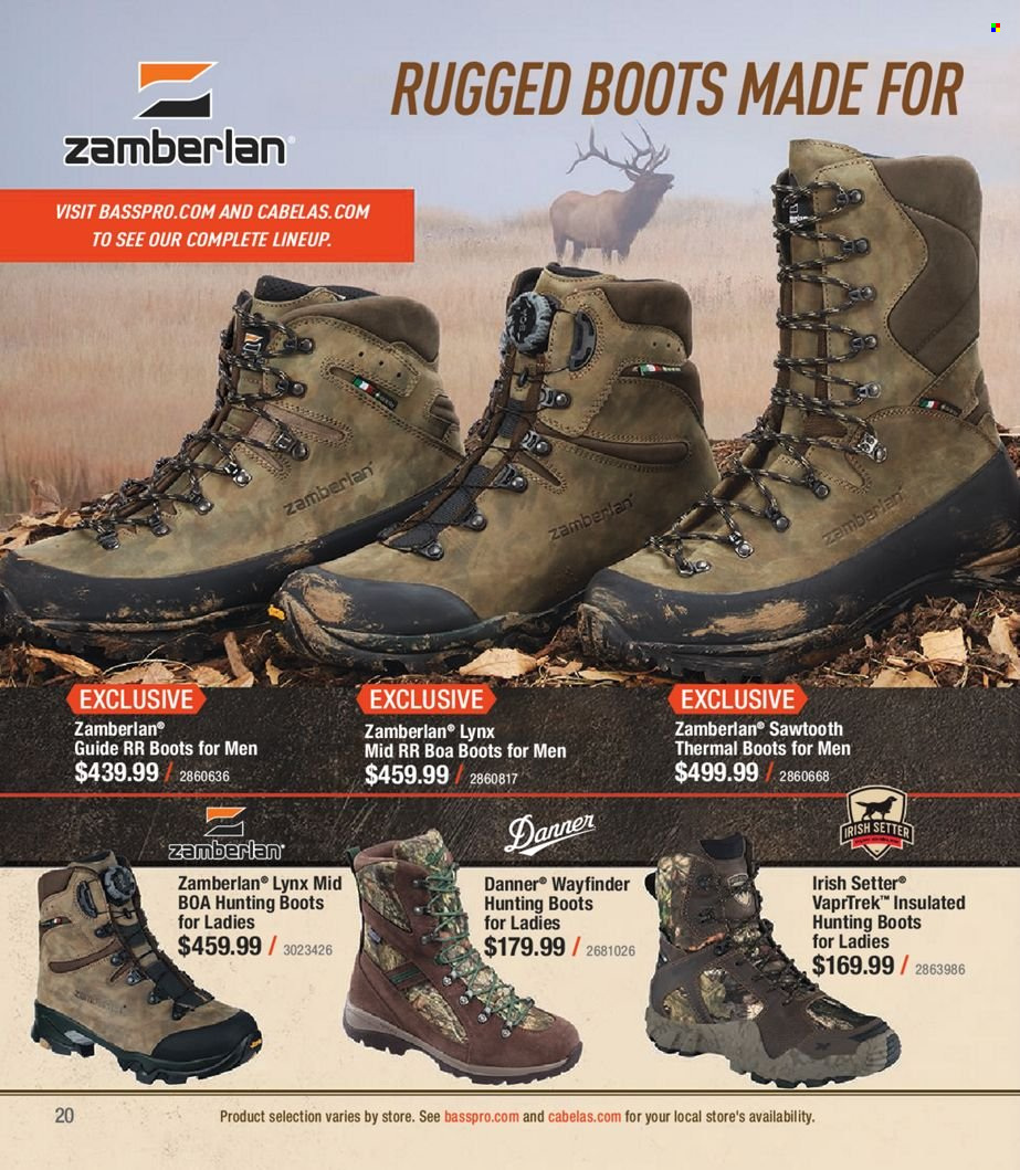 Bass pro irish top setter boots
