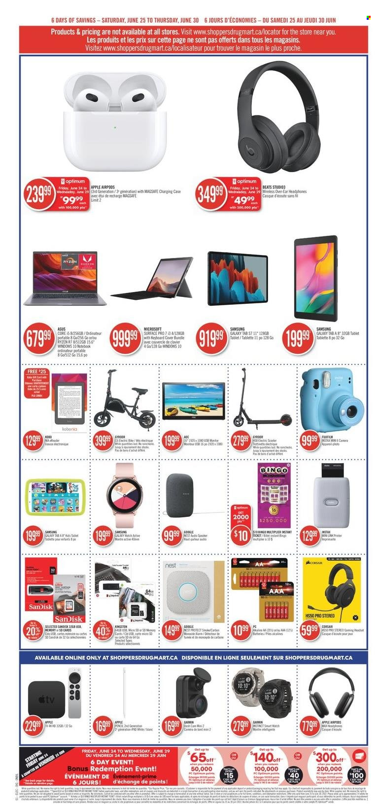 Shoppers Drug Mart flyer - June 25, 2022 - June 30, 2022. Page 4