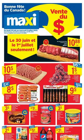 Circulaire Maxi & Cie - 30 Juin 2022 - 06 Juillet 2022.