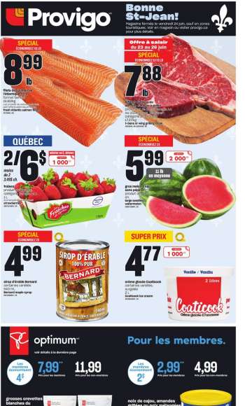 Provigo Flyer - June 23, 2022 - June 30, 2022.