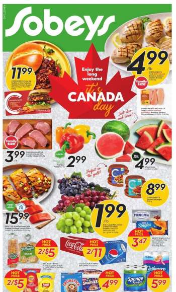 Sobeys Flyer - June 30, 2022 - July 06, 2022.